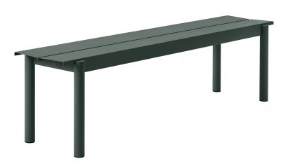 Linear Steel Bench Outdoor bench 170x34 cm Muuto